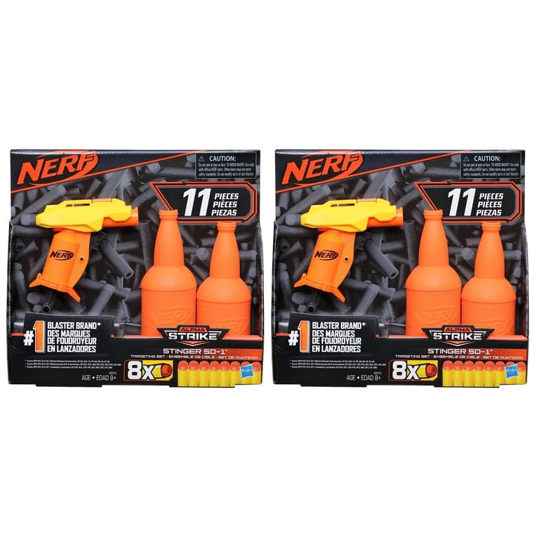 2-Pack - NERF Alpha Strike Stinger SD-1 Targeting Set - Walmart.com
