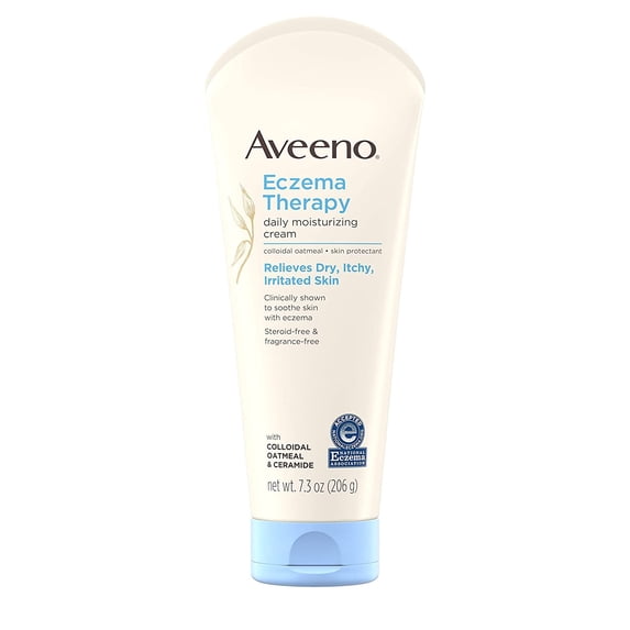 2 Pack NEW Aveeno Eczema Therapy Moisturizing Cream 7.3 Ounce