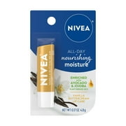 2 Pack - NIVEA Vanilla Buttercream Lip Care - 0.17 oz Packaging may vary