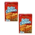 thumbnail image 1 of ( 2 Pack ) Nabisco Flavor Originals Better Cheddars Baked Snack Crackers 6.5 Oz. Box, 1 of 5