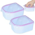 thumbnail image 1 of 2 Pack Nail Soaking Bowl Nail Soak Off Bowl Acrylic Gel Polish Remover Nail Art Spa Tool for Manicure, 1 of 7