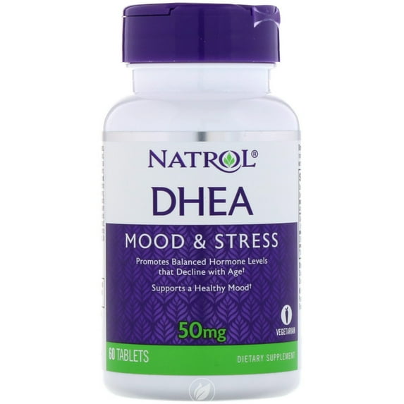 (2 Pack) Natrol DHEA 50mg 60 Tablet