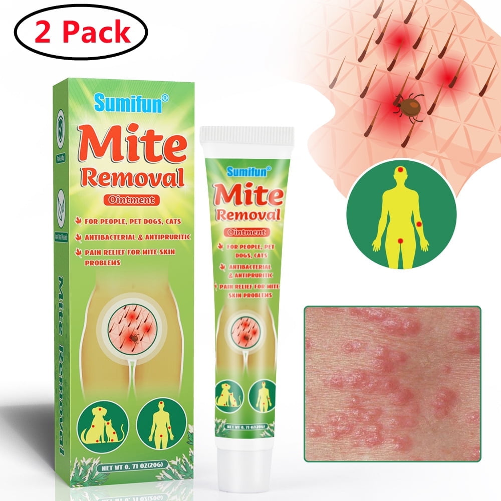 2 Pack Natural Bug & Insect Repellent & Anti Itch Cream Repels