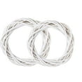 thumbnail image 1 of 2 Pack Natural Grapevine Wreath, 15.74" Christmas Rattan Wreath Farmhouse Craft Wreaths Vine Branch Wreath, DIY Wreath Making Supplies for Xmas, Autumn Home Decor (White), 1 of 8