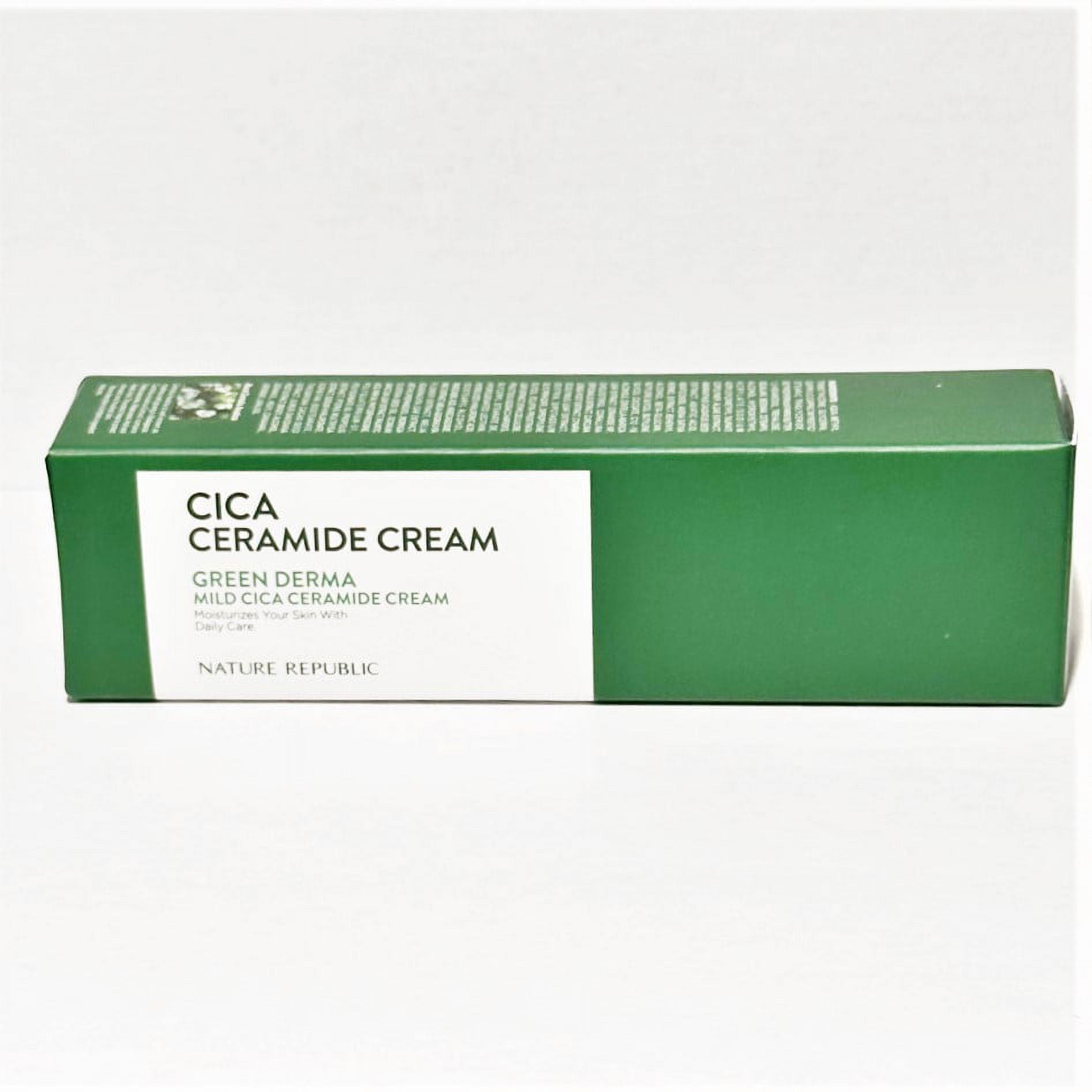 2 Pack Nature Republic Green Derma Mild Cica Ceramide Cream 50ml US Seller  RARE