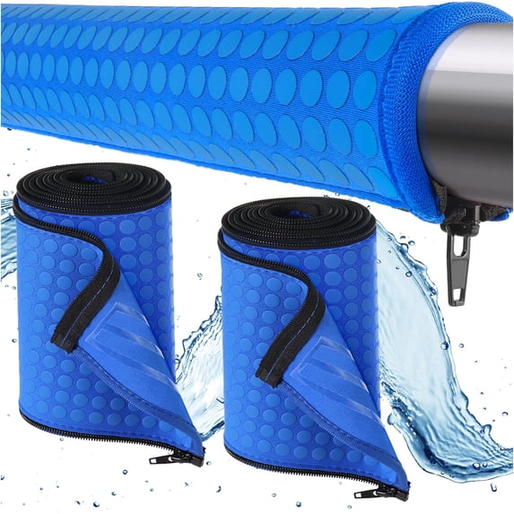 2 Pack Neoprene Pool Handrail Covers, 4 Foot Swimming Pool Hand Railing ...