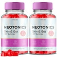 thumbnail image 1 of (2 Pack) Neotonics Skin and Gut ACV Gummies - Apple Cider Vinegar Supplement for Dermal Balance, Digestive Support, Healthy Weight - Dietary Supplements for Skin and Gut - 120 Gummies, 1 of 9