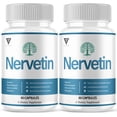 thumbnail image 1 of (2 Pack) Nervetin Nootropic Supplement, Nervetin Maximum Strength (120 Capsules), 1 of 9