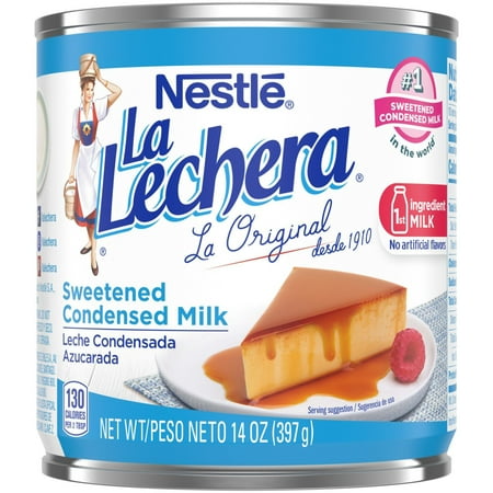 2 Pack - Nestle La Lechera Sweetened Condensed Milk - 14 oz Packaging may vary