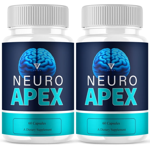 (2 Pack) Neuro Apex Brain Health Support, NeuroApex Supplement (120 Capsules)