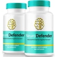 thumbnail image 1 of (2 Pack) Neuro Defender Capsules, Unlock Your Potential With NeuroDefender Formula - Supports Cognitive Health, All Natural Pills For Concentration, Memory and Focus,NeuroDefender (120 Capsules), 1 of 8