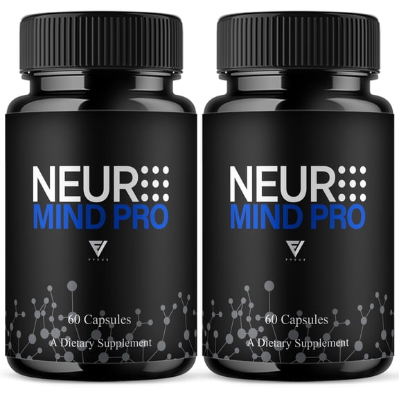 (2 Pack) Neuro Mind Pro Pills, NeuroMindPro Brain Health Formula (120 Capsules)