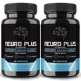 thumbnail image 1 of (2 Pack) Neuro Plus Brain and Focus Capsules – Premium NeuroPlus Brain Formula for Memory, Focus, and Cognitive Support, Neuro+ Pills for Mental Clarity and Concentration, Reviews (120 Capsules), 1 of 11
