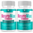 thumbnail image 1 of (2 Pack) NeuroMax Brain and Memory Support Supplement Neuro Max Capsules, NeuroMax Brain and Memory Multivitamin (120 Capsules), 1 of 9