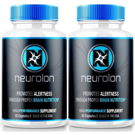 (2 Pack) Neurolon Capsules, All Natural Cognitive Support Pills, Neurolon Maximum Strength Brainpower and Focus Enhancers Pills, Advanced Memory and Clarity Formula, Neurolon Reviews (120 Capsules)