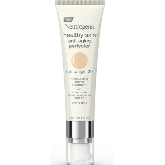 2 Pack - Neutrogena Healthy Skin Anti-Aging Perfector, Fair to Light 1 oz