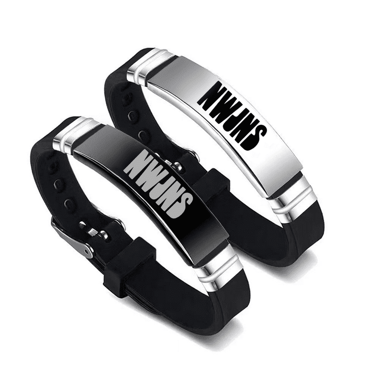 2025最新のスタイル 2 Pack Charm NewJeans Kpop Bracelets, Merch NewJeans タレントカード