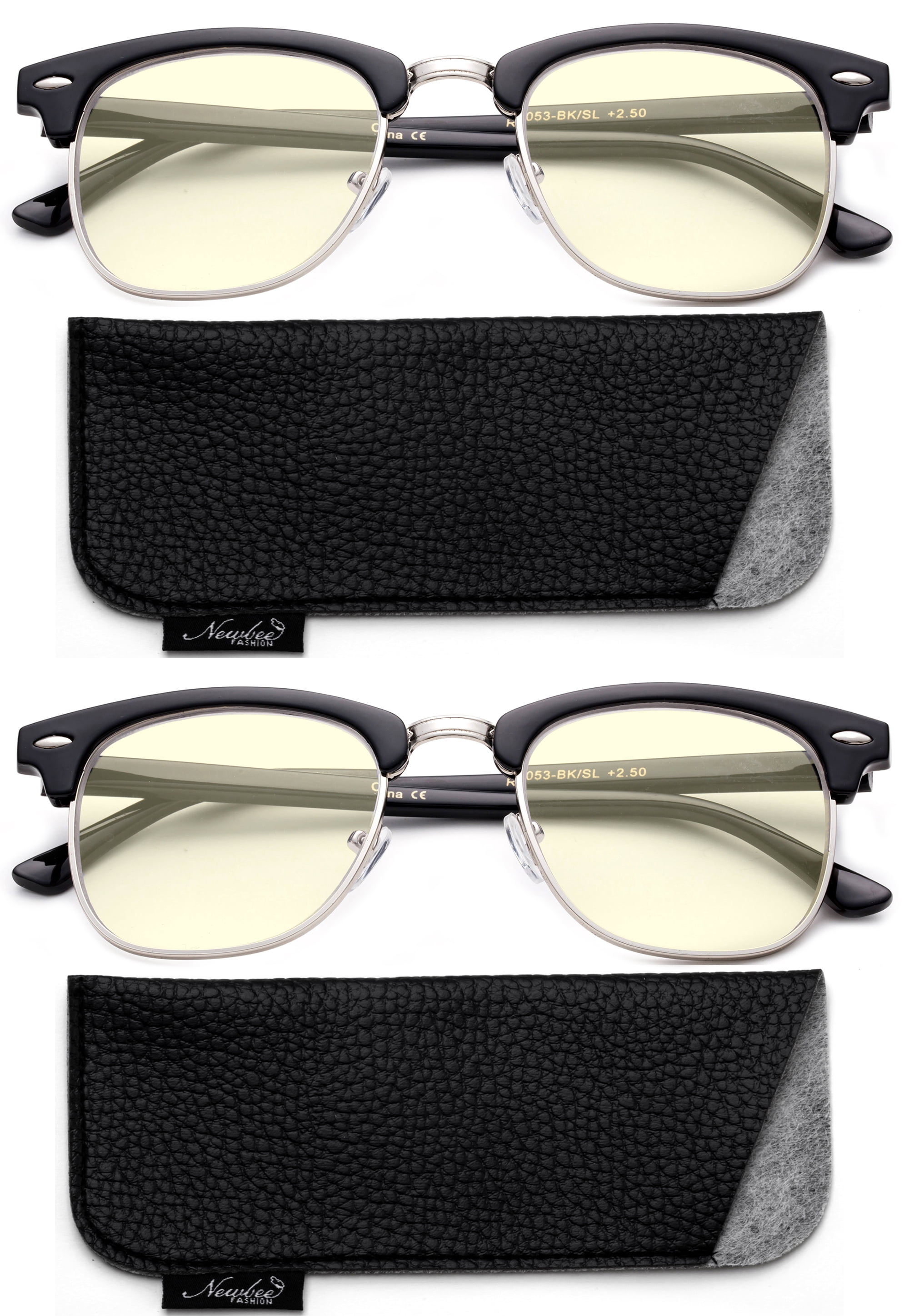 2 Pack Newbee Fashion - Blue Light Blocking Glasses  display picture 1