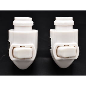 2-Pack: Night Light Base / Socket / Plug - Standard On/Off Switch - DIY Night Light Parts