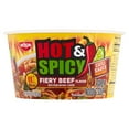 thumbnail image 1 of 2 Pack - Nissin Bowl Noodles Hot & Spicy Fiery Beef 3.28 oz Package May Vary, 1 of 5