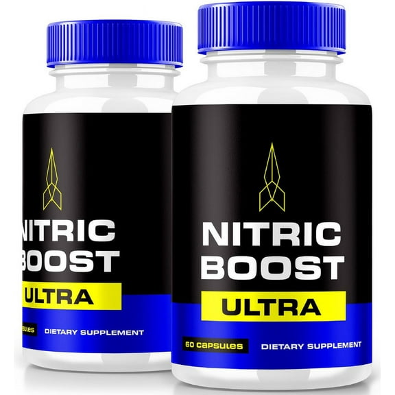 (2 Pack) Nitric Boost Ultra Capsules, Official Powder Formula Now in Capsules, NitricBoost to Support an Active Lifestyle, NitricBoostUltra Purple Multivitamin Reviews (120 Capsules)