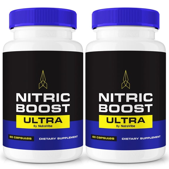(2 Pack) Nitric Boost Ultra Capsules, Official Powder Formula Now in Capsules, NitricBoost to Support an Active Lifestyle, NitricBoostUltra Purple Multivitamin Reviews (120 Capsules)