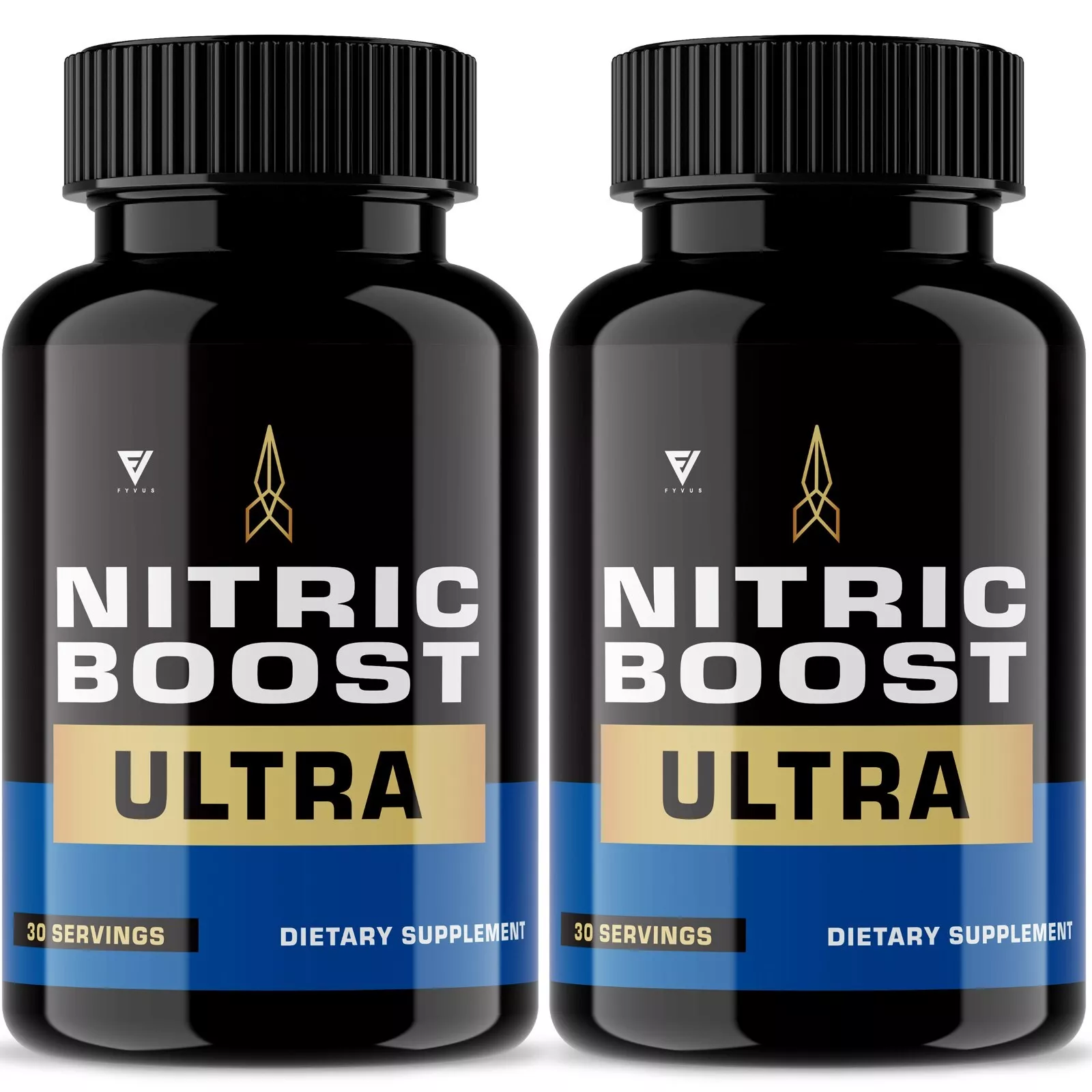 (2 Pack) Nitric Boost Ultra For Men ED Organic Supplement Reviews (120 Capsules)