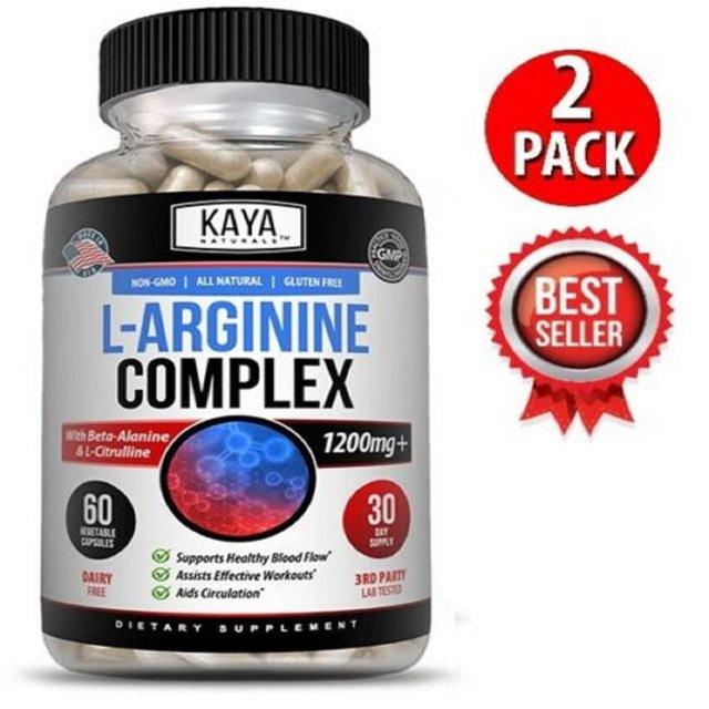 (2 Pack) Nitric Oxide No3 Testosterone Booster Libido ED Support L