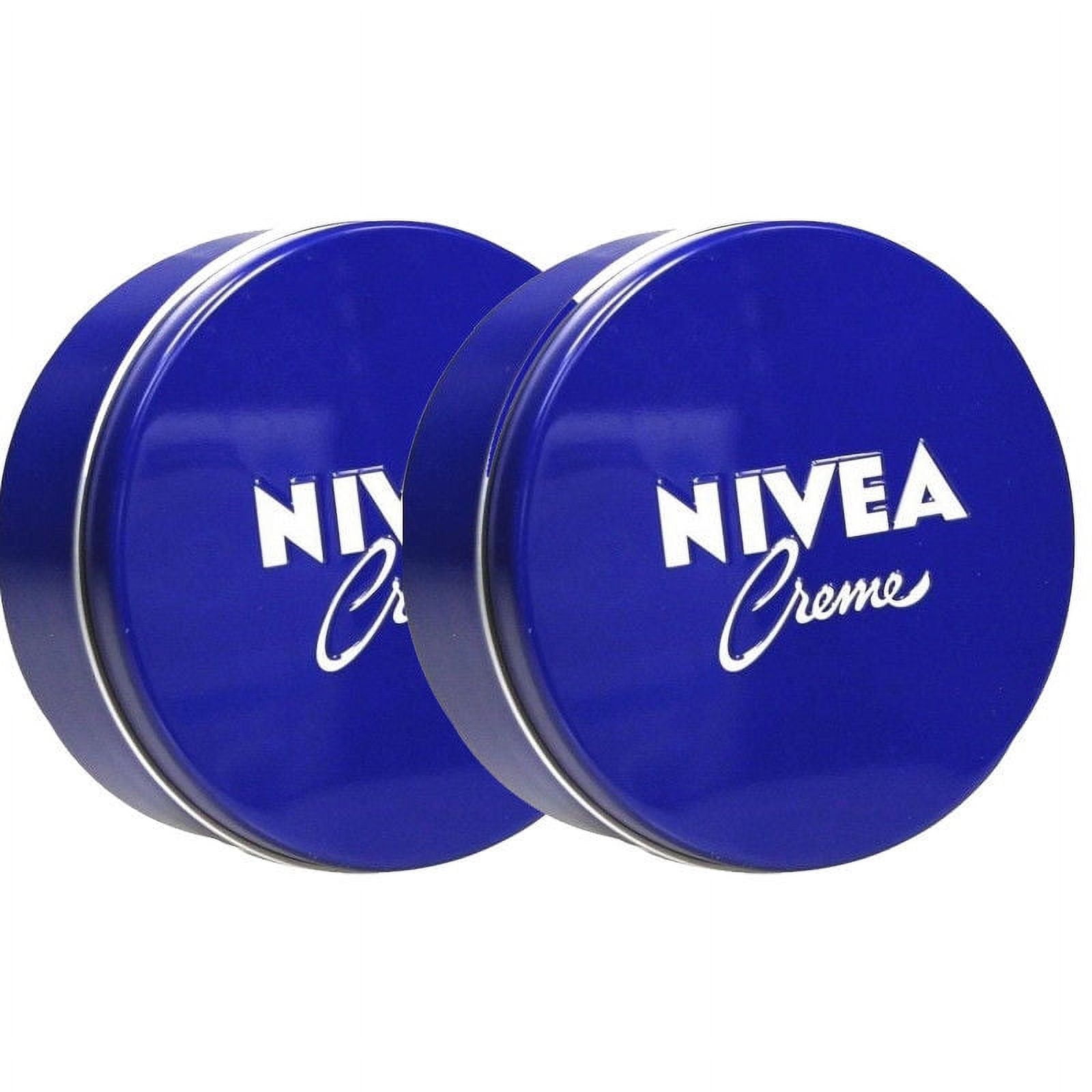 2 Pack Nivea Moisturizing Body Creme 400ml (13.5 fl oz.) Blue Tin Box ...