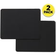 thumbnail image 1 of 2-Pack Non-Slip Mouse Pad Stitched Edge PC Laptop For Computer PC Gaming Rubber, 1 of 10