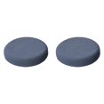 thumbnail image 1 of 2-Pack Non-Slip Round Stool Covers, Elastic Edge Seat Protectors with Silicone Dots for Kitchen and Salon Chairs, Soft Polyester Fabric Machine Washable, Fits 11.8-13.8 Inch Diameter, by Cosmug, 1 of 4