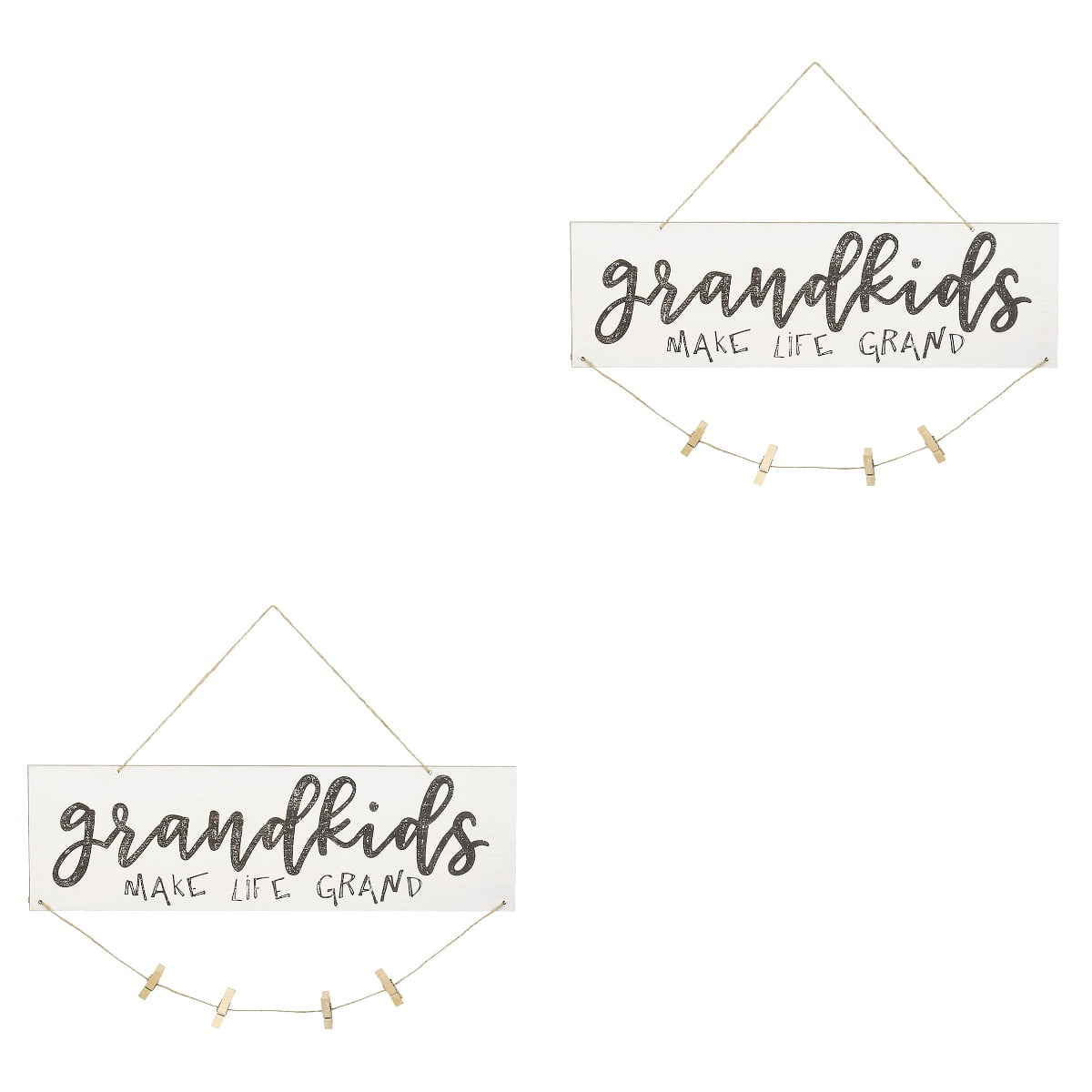 2 Pack Note Clips Solar Lights for outside Grandma Hanging Photo Frame ...