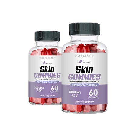 (2 Pack) Nuu Derma Gummies - Nuu Derma Healthy Skin Gummies