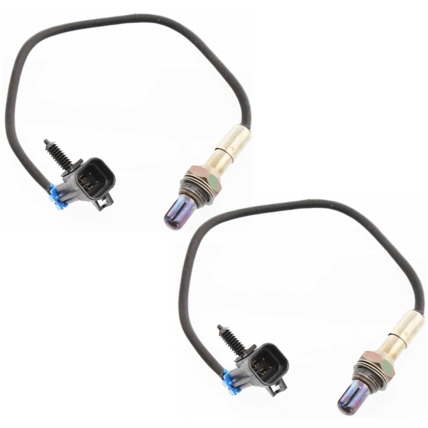 O2 Sensor Car Kit 2-Pack O2 Oxygen Sensors - for Fit Multiple Cars, 7/8 in. Hex, Threaded ...