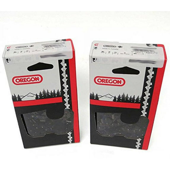 2 Pack, OREGON 72LPX084G 84 Drive Link Super 70 Chisel Chain, 3/8-Inch