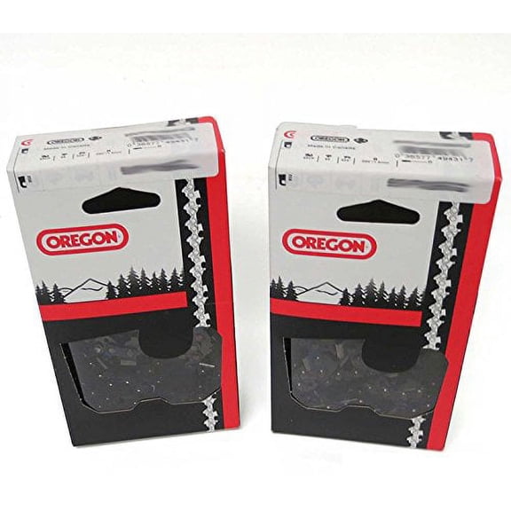 2 Pack, OREGON 72LPX084G 84 Drive Link Super 70 Chisel Chain, 3/8-Inch