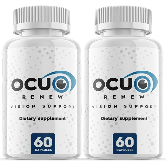 (2 Pack) Ocurenew - Ocuo Renew - Revolutionary Advanced Vision Matrix Formula - Supports Healthy Vision - Dietary Supplement for Eyes Sight - 120 Capsules