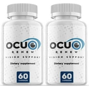 2 Pack Ocurenew - Ocuo Renew - Revolutionary Advanced Vision Matrix Formula - Supports Healthy Vision - Dietary Supplement for Eyes Sight - 120 Capsules