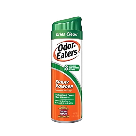 2 Pack Odor Eaters Foot Sneaker Spray Powder 4oz Each