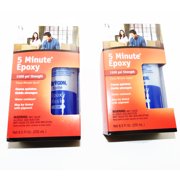 2 Pack Of Devcon 20945 S-209 High Strength 5-Minute Fast Drying Epoxy