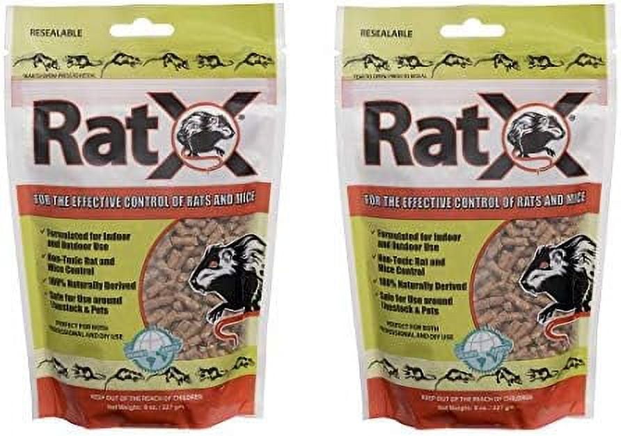 2 Pack Of Ratx 8 Ounces Each For The Safe And Effective Control Of 2-pack-of-ratx-8-ounces-each-for-the-safe-and-effective-control-of