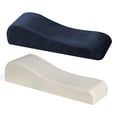thumbnail image 1 of 2 Pack Office Chair Armrest Pads with Memory Foam for Forearm Pressure Comfortable Non Washable Universal Fit, 1 of 3