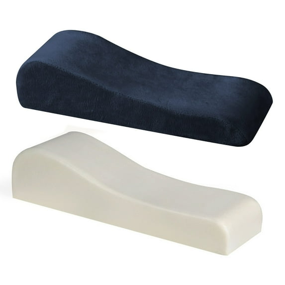 2 Pack Office Chair Armrest Pads with Memory Foam for Forearm Pressure Comfortable Non Washable Universal Fit