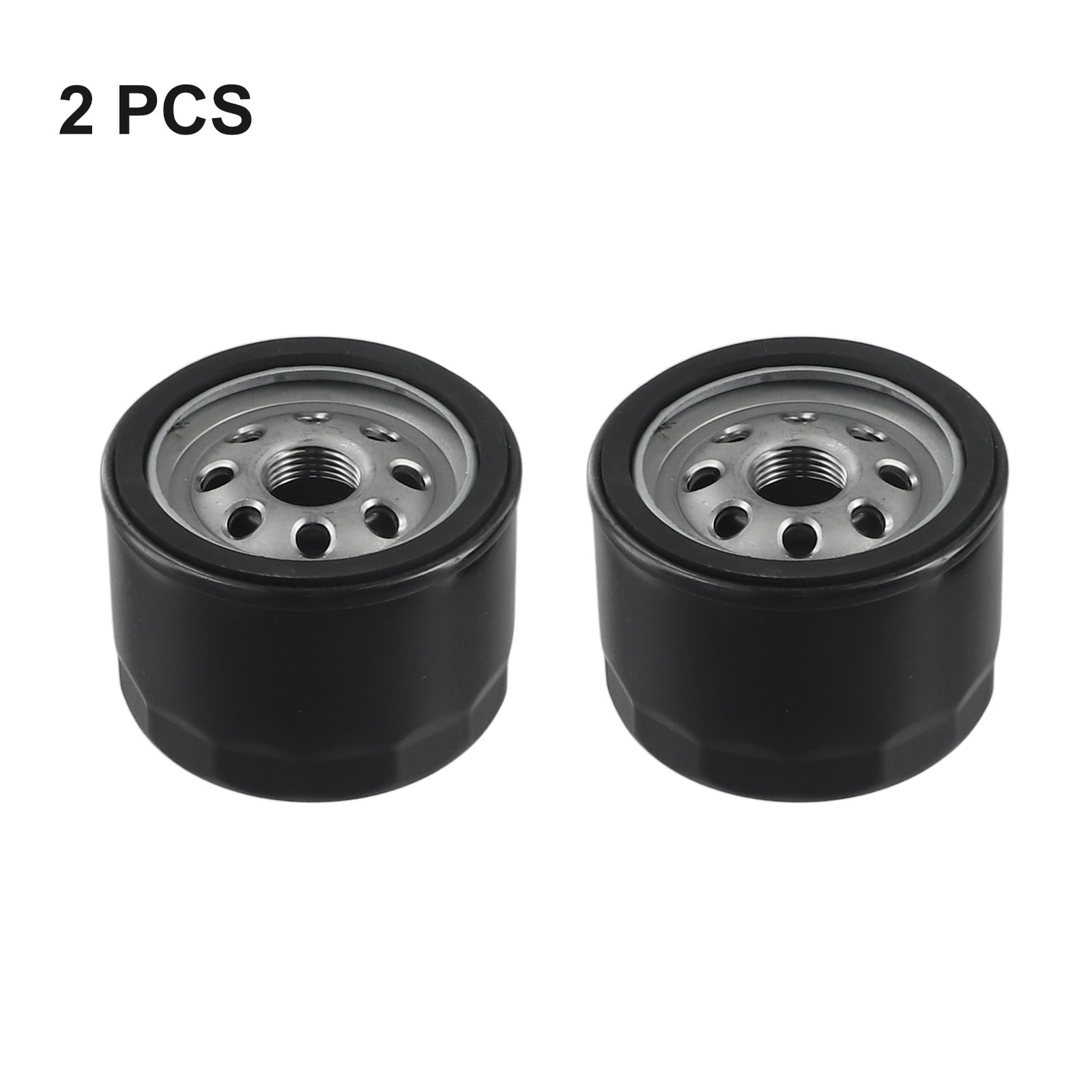 2 Pack Oil Filter 49065-7007 for Kawasaki FX600V FR691V FR730V FR651V FR541V FR600V Lawn Mower Engine Replacement Parts for John Deere D100 D105 D110 D120 D125 D130