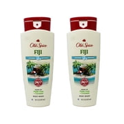 2 Pack - Old Spice Body Wash Fiji, Scent of Palm Tree + Coconut, Cleanse & Refresh, 16 FL OZ