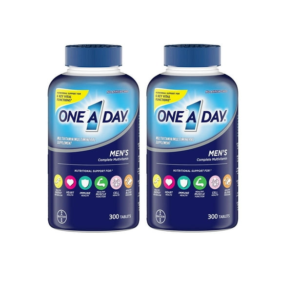 2 Pack | One A Day Men's Multivitamin, 300 Tablets