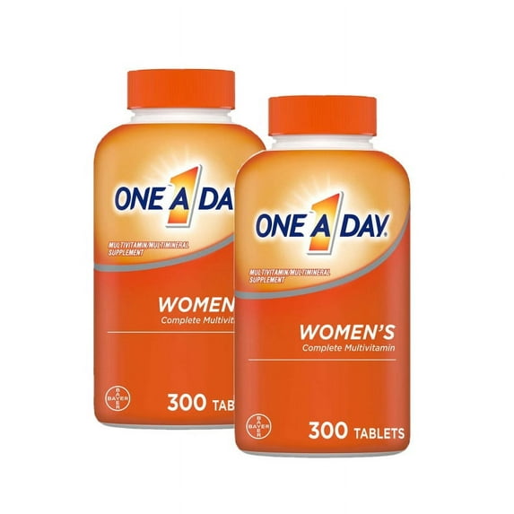 2 Pack | One A Day Women's Multivitamin, 300 Tablets