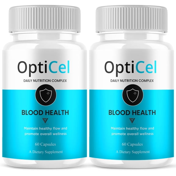 (2 Pack) Opticel Blood Support, Opti cel Formula (120 Capsules)