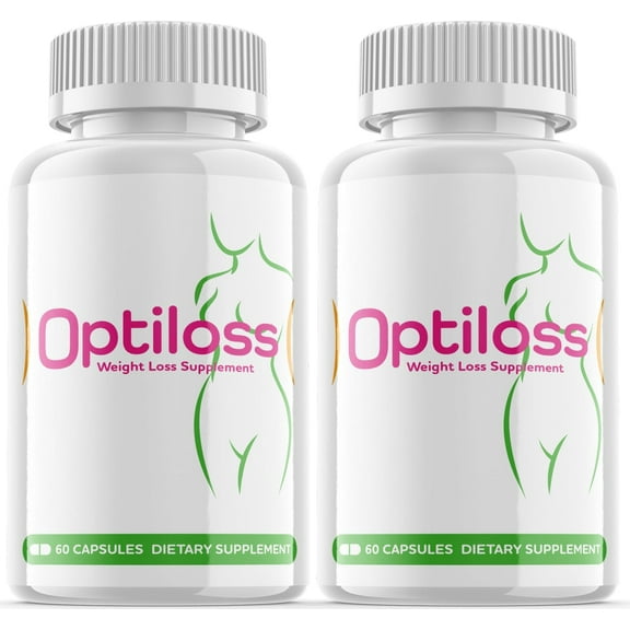 (2 Pack) Optiloss - Keto Weight Loss Formula - Energy & Focus Boosting Dietary Supplements for Weight Management & Metabolism - Advanced Fat Burn Raspberry Ketones Pills - 120 Capsules