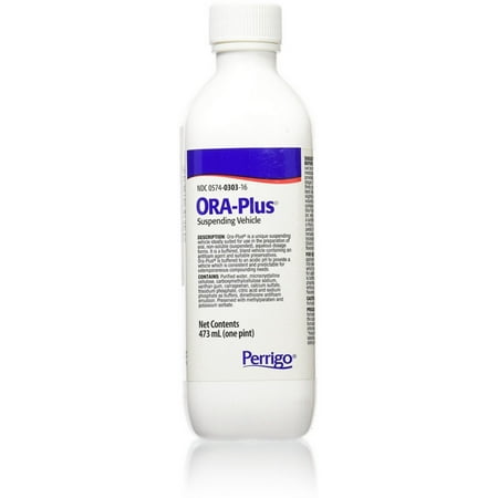 2 Pack - Ora-Plus Oral Suspending Vehicle 16 oz
